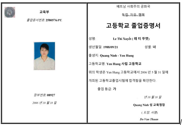 Chúng tôi cam kết, trình bày văn bản dịch thuật theo đúng bản gốc